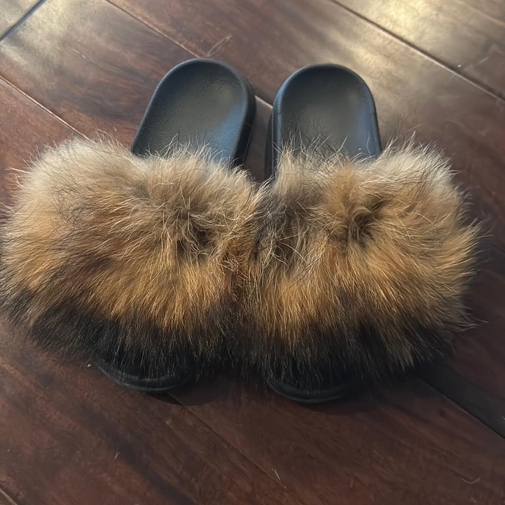 Fun fluffy slides